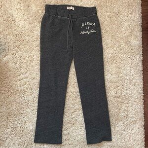Gray Sweatpants || Abercrombie & Fitch